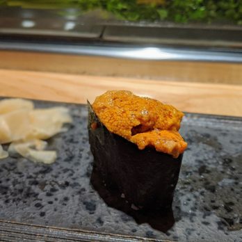 Sushi Kashiba - Uni from Friday Harbor - Japanese Near Me - Seattle, Washington