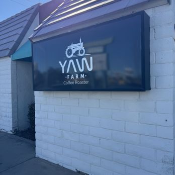 Yaw Farm Coffee Roaster - The signage - Coffee Roasteries Near Me - Las Vegas, Nevada Yaw Farm Coffee Roaster - The signage - Coffee Roasteries Near Me - Las Vegas, Nevada