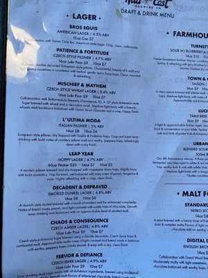 Menu photo 6 Wild East Brewing Co. Brooklyn, NY Menu photo 6 Wild East Brewing Co. Brooklyn, NY