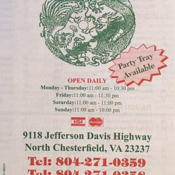 J & J's Chinese - Menu - Chinese Near Me - North Chesterfield, Virginia J & J's Chinese - Menu - Chinese Near Me - North Chesterfield, Virginia