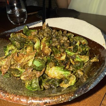 MILA Restaurant - Brussel sprouts - Mediterranean Near Me - Miami Beach, Florida MILA Restaurant - Brussel sprouts - Mediterranean Near Me - Miami Beach, Florida
