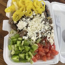 Gyro Greek Salad