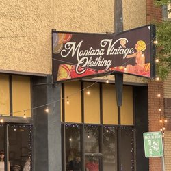 Montana Vintage Clothing - The sign
