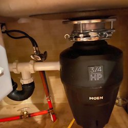 Gilbert Plumbing Services - Re pipe drain waste pipe and install disposal
