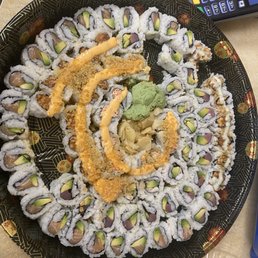 Sushi platter