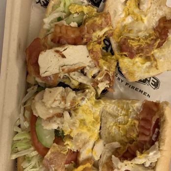 Firehouse Subs - Grilled chicken sub add bacon - Fast Food Near Me - Birmingham, Alabama Firehouse Subs - Grilled chicken sub add bacon - Fast Food Near Me - Birmingham, Alabama