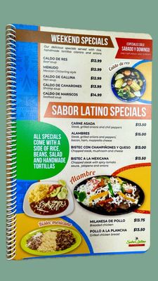 Menu photo 2 Sabor Latino Restaurant Goose Creek, SC Menu photo 2 Sabor Latino Restaurant Goose Creek, SC