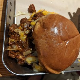 Chili burger