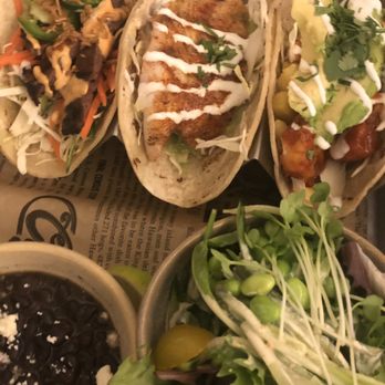 Pacific Catch - 3 tacos- steak, shrimp and rock fish - Seafood Near Me - Campbell, California