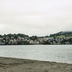 Ufschötti - A view of the beach at Ufschötti Park on Lake Lucerne