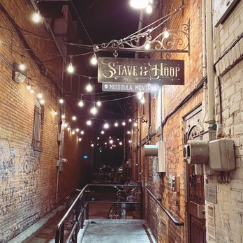 Stave & Hoop - Alley view - Speakeasies Near Me - Missoula, Montana Stave & Hoop - Alley view - Speakeasies Near Me - Missoula, Montana