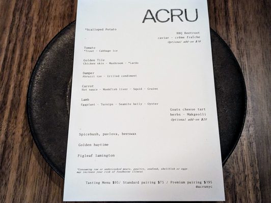 ACRU by null