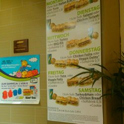 Subway - Tagesmenü!