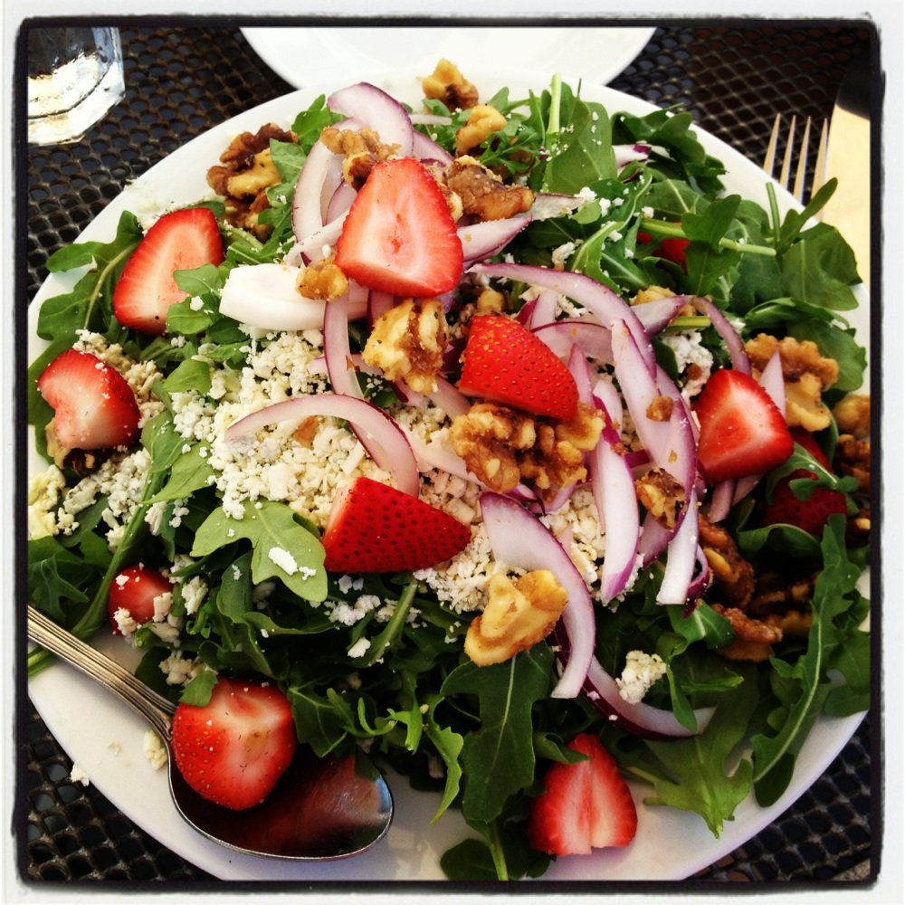 Da Capo - Modified one of their salads and added red onions and candied walnuts - Pizza Near Me - Litchfield, Connecticut Da Capo - Modified one of their salads and added red onions and candied walnuts - Pizza Near Me - Litchfield, Connecticut