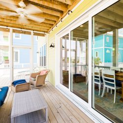 Salt Water Real Estate - And outside in! Until you open the triple slider!
