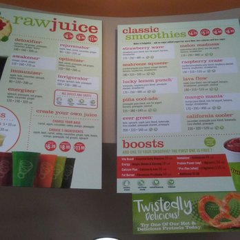 Juice It Up! - Current menu and prices as of January 11, 2017 - Juice Bars & Smoothies Near Me - Upland, California Juice It Up! - Current menu and prices as of January 11, 2017 - Juice Bars & Smoothies Near Me - Upland, California