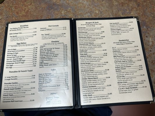 Menu photo 1 El Bambi Cafe Beaver, UT