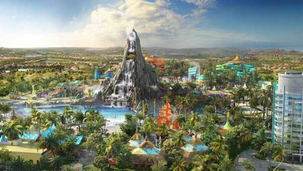 Universal Volcano Bay by null