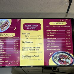 Ashur Restaurant - Menu as of 2/14/25