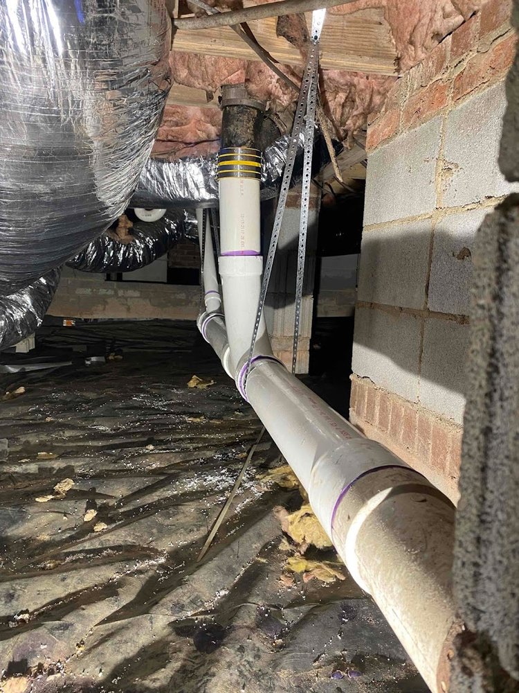 Slide of Kenny master plumbing