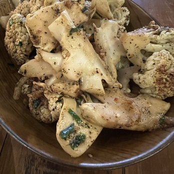 Spinning Bones - Rotisserie Cauliflower - New American Near Me - Alameda, California Spinning Bones - Rotisserie Cauliflower - New American Near Me - Alameda, California