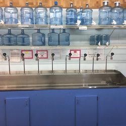 Pure water and Refreshments - Water filling stations