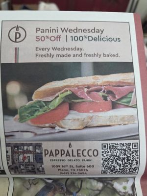 Menu photo 3 Pappalecco Plano, TX Menu photo 3 Pappalecco Plano, TX