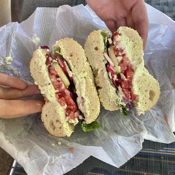 Pigeon Bagels - Veggie bagel - Bagels Near Me - Pittsburgh, Pennsylvania