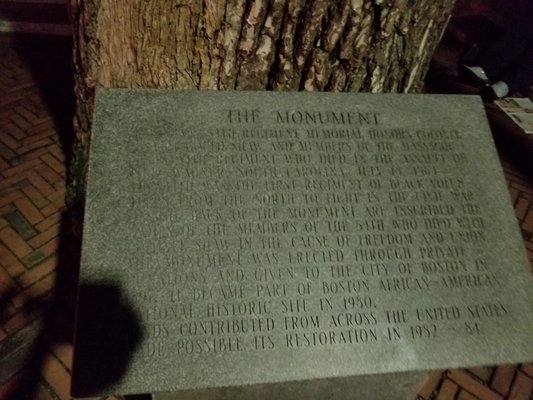 Robert Gould Shaw and the 54th Regiment Memorial by null