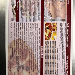 Falcone's Pizza - New prices