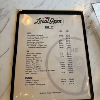 The Local Open - New American Near Me - Frisco, Texas