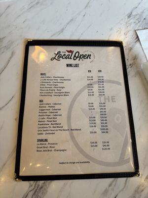 Menu photo 5 The Local Open Frisco, TX