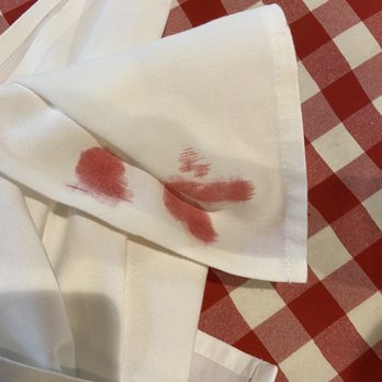 Grimaldi's Pizzeria - This is the SECOND napkin. The first was bled through completely. - Pizza Near Me - Allen, Texas