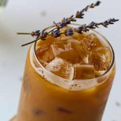 Black Acres Roastery - Lexington Market - HONEY LAVENDER COLD BREW LATTE
iced | housemade honey lavender syrup, vanilla, cold brew, oat milk
*seasonal special for spring*