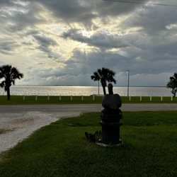 The Peaceful Pelican - The view across the street.