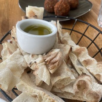 OSTE - HOME MADE BREAD & EVOO and SUPPLI AL TARTUFO - Italian Near Me - Los Angeles, California