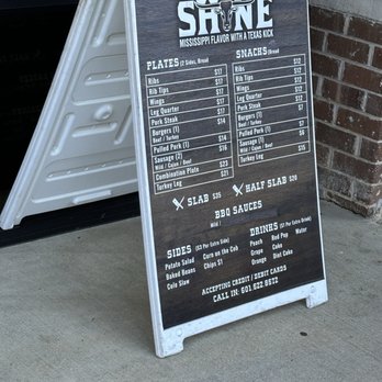 Barbeque Shine - Menu - Food Trucks Near Me - Ridgeland, Mississippi