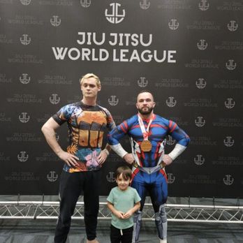 10th Planet Whittier - Coach Wes right by my side at my first Jujitsu tournament - Brazilian Jiu-jitsu Near Me - Whittier, California