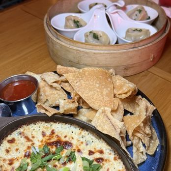 Sun Chong - Crab Rangoon Dip & Gumbo Dumplings - Korean Near Me - New Orleans, Louisiana Sun Chong - Crab Rangoon Dip & Gumbo Dumplings - Korean Near Me - New Orleans, Louisiana