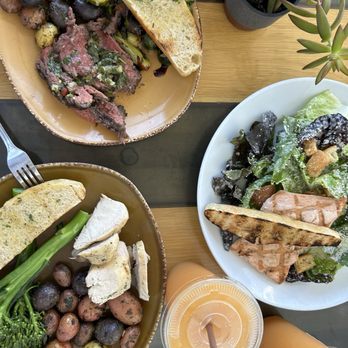 Urban Plates - Chicken plate, Grilled Steak plate, Urban Salmon Caesar Salad - New American Near Me - Brea, California Urban Plates - Chicken plate, Grilled Steak plate, Urban Salmon Caesar Salad - New American Near Me - Brea, California