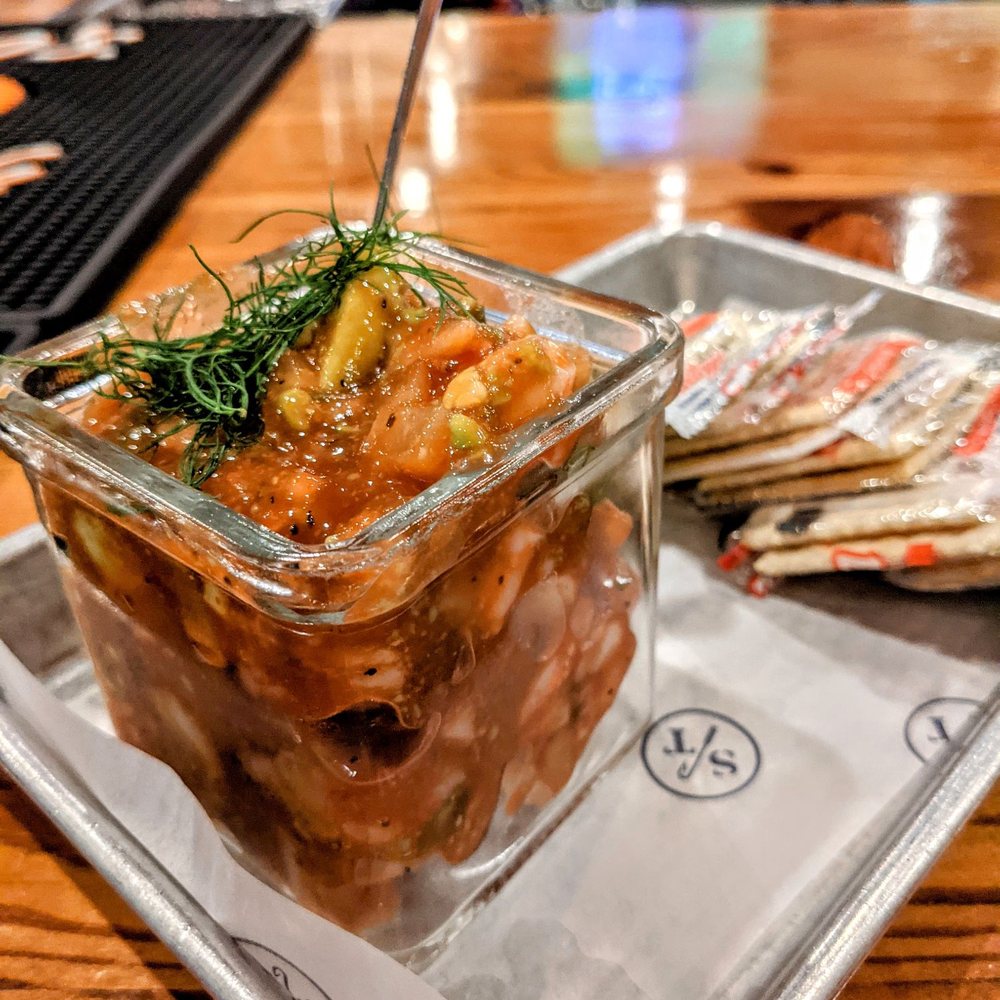 Salt Traders Zilker - Shrimp cocktail - Seafood Near Me - Austin, Texas Salt Traders Zilker - Shrimp cocktail - Seafood Near Me - Austin, Texas