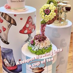 The Heart Company - A teapot flowing into a cup of tea