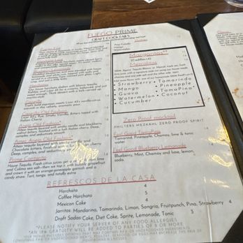 Fuego Prime - Craft Cocktails - Tacos Near Me - Lodi, California