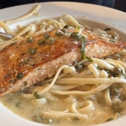 Roma's  Italian Restaurant - Salmon Piccata is so delicious it's my husband's go too.