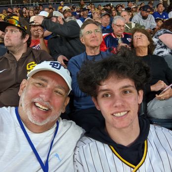 James B. Haynes, CPA - My son and I at a San Diego Padres game - Accountants Near Me James B. Haynes, CPA - My son and I at a San Diego Padres game - Accountants Near Me