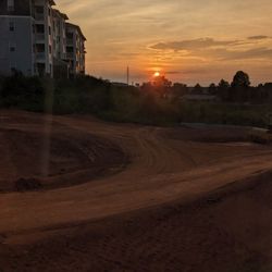 Comfort Suites - Sunset view from room 208