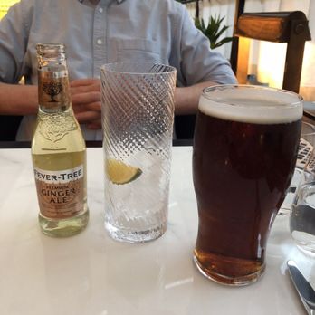 The Coburg Brasserie - Guinness and Fever Tree ginger beer - Irish Near Me - Dublin, D The Coburg Brasserie - Guinness and Fever Tree ginger beer - Irish Near Me - Dublin, D