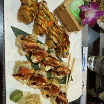 Taiko Japanese Restaurant - 12. Super Man Roll & Volcano Roll  Both were phenomenal and huge. - Sushi Bars Near Me - Springfield, Virginia