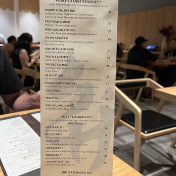 SOHO Modern Japanese - Brunch menu: Monday - Friday 10:00am - 2:30pm - Japanese Near Me - Fremont, California