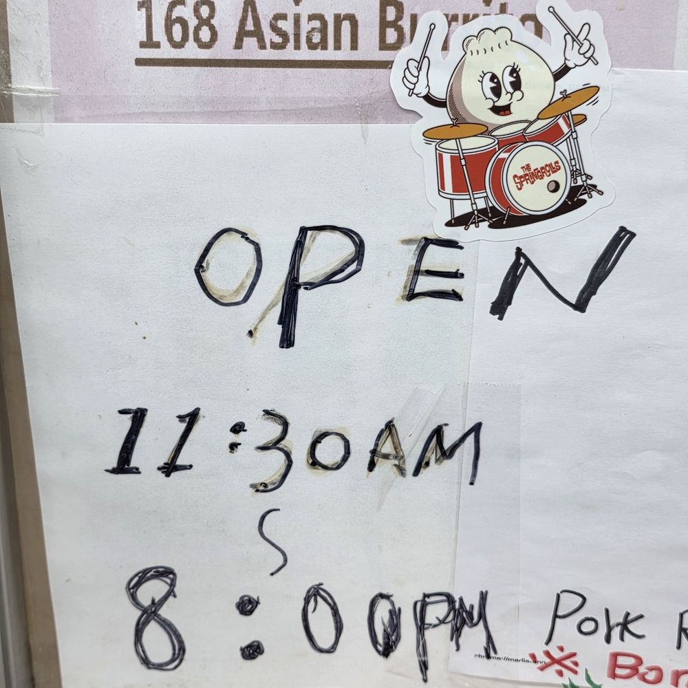 168 Asian Burritos - Hours 11:30am to 8pm, however they are closed on Mondays. - Asian Fusion Near Me - Olney, Maryland 168 Asian Burritos - Hours 11:30am to 8pm, however they are closed on Mondays. - Asian Fusion Near Me - Olney, Maryland